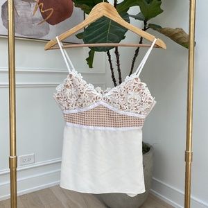 Theory size 00 lace blouse